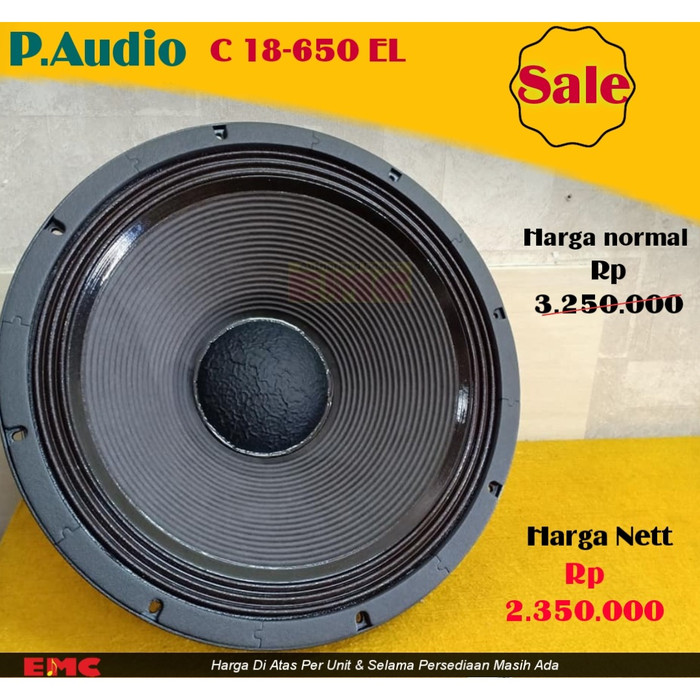 speaker challenger 18 inch