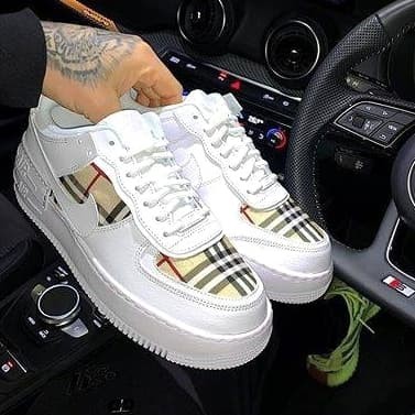 nike air force 1 burberry