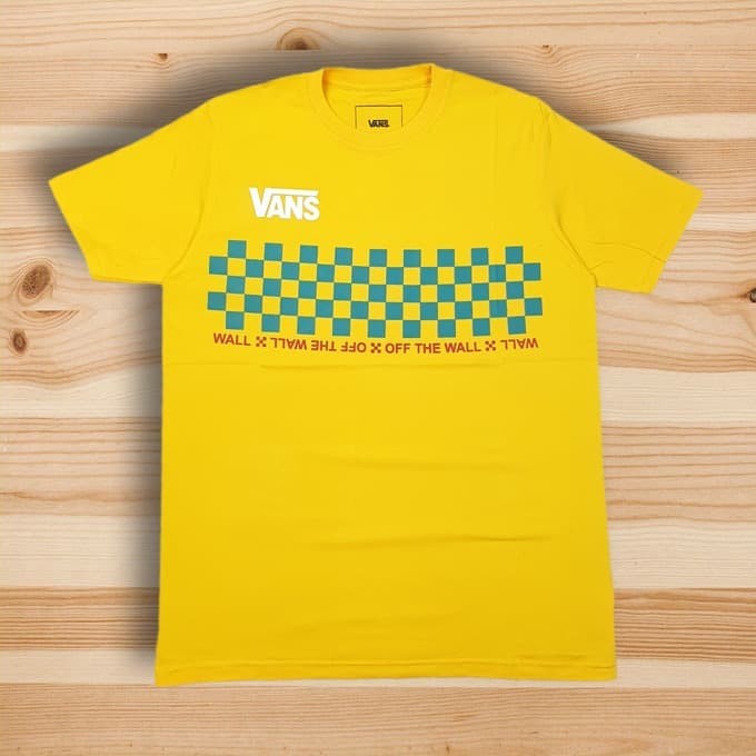 yellow vans t shirt