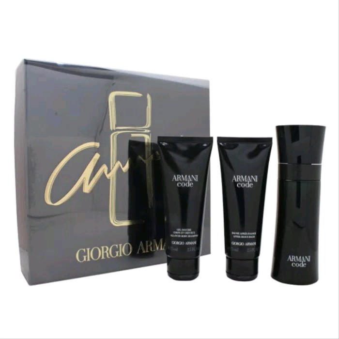armani code gift set for him