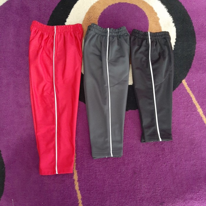 Foto Produk celana training anak 1-6 tahun unisex - 2-3 tahun, Hitam dari maedina colection