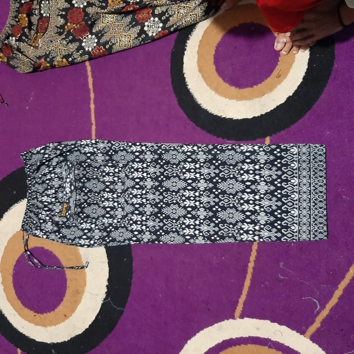 Foto Produk celana pangsi komprang batik dewasa - Hitam, M dari maedina colection