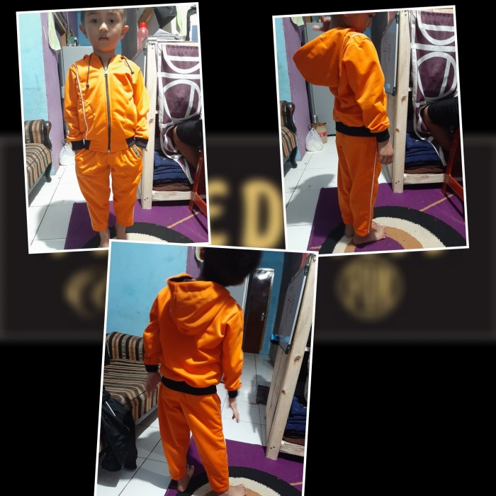 Foto Produk setelan jaket anak usia 1-6 tahun - 2-3 tahun, Hitam dari maedina colection