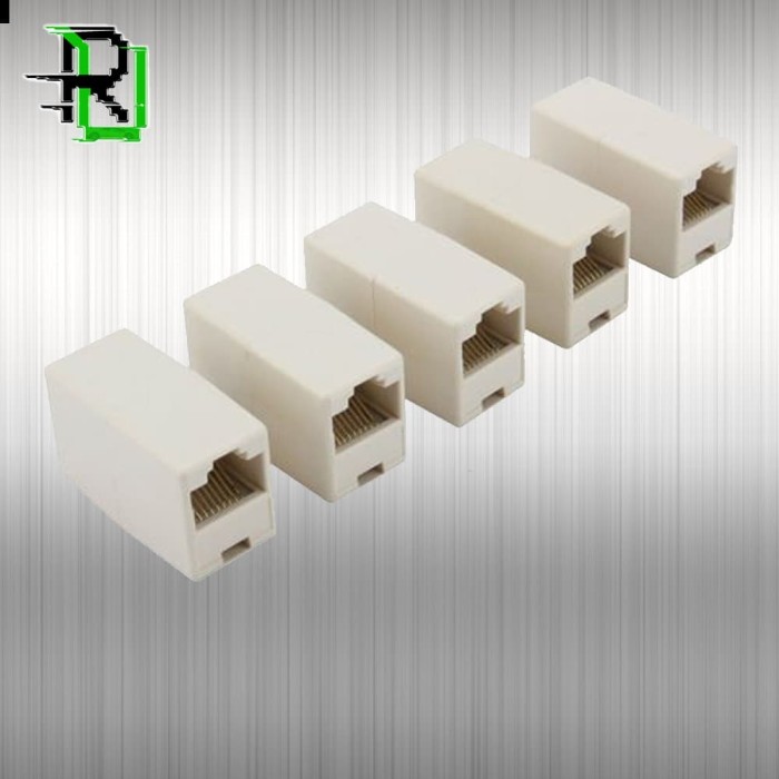 Jual KONEKTOR SAMBUNGAN KABEL LAN / BAREL RJ45 - Jakarta