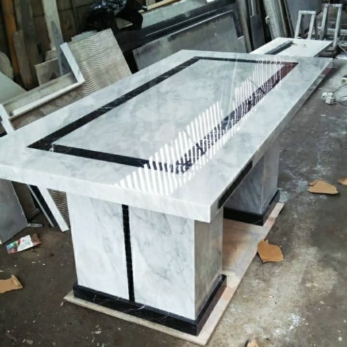 Meja Marmer Mewah Klasik Harga Murah