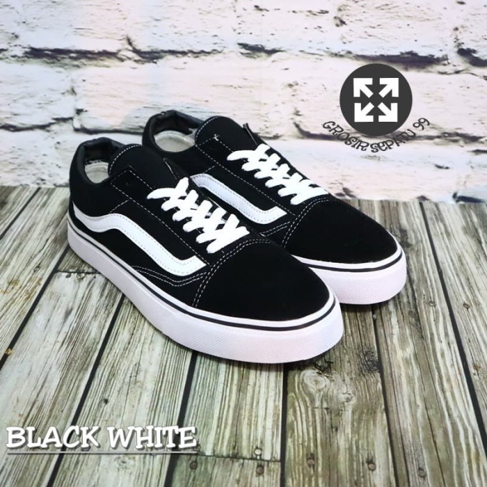 Jual Sepatu  Sekolah Vans  Old Skool School Grade  Ori  Pria 