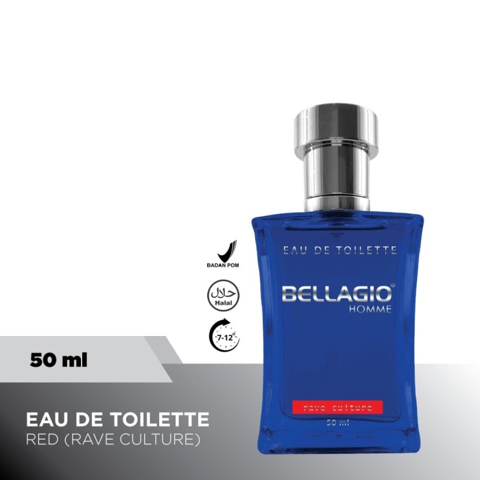 Promo Bellagio Edt Rave Culture Red 50ml Jakarta Barat Priskila Official Store Tokopedia