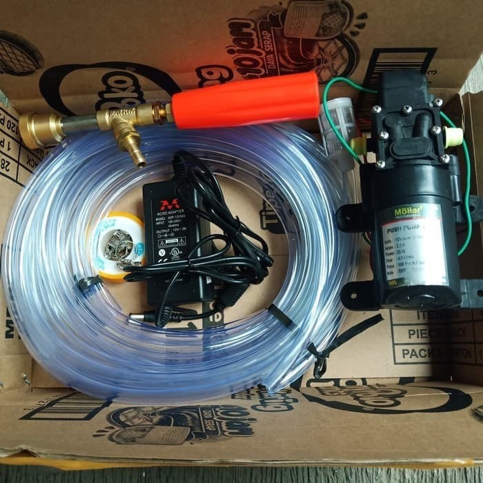 Jual Alat Cuci Motor Mobil AC Mesin Pompa Stim Steam 100 Psi Kab. Bogor Tisera Teknik