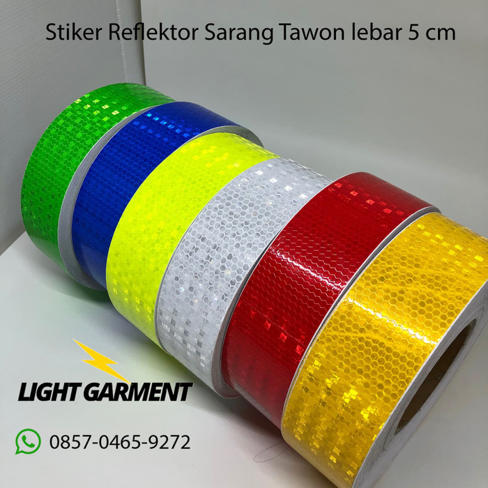 Jual Stiker Reflektor KIR Skotlet Pemantul Cahaya Sarang ...