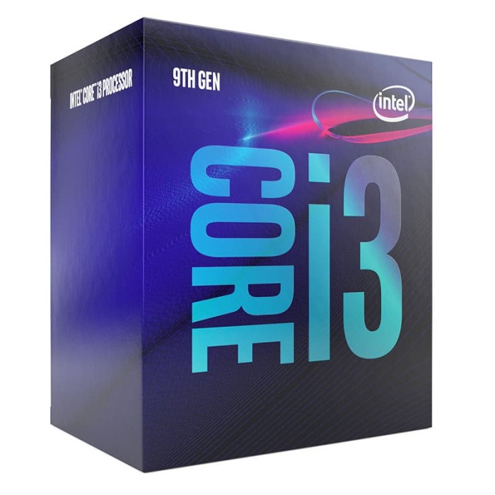 Jual Intel Core i3-9100 3.6Ghz Up To 4.2Ghz - Box Socket 