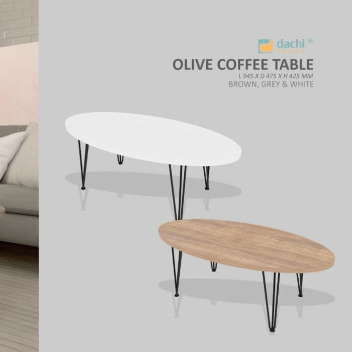 Jual Olive Coffee Table Kab Sleman Ajeg Mebel Jogja Tokopedia