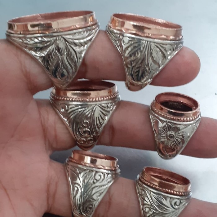 Jual Cincin Alpaka Putih Dengan Kas Tembaga Kab Pasuruan