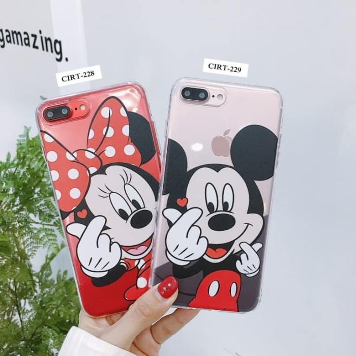 Jual Mickey & Minnie Saranghaeyo - Anti Crack iPhone Case - DUA DUASEMBILAN, iPhone X XS ...