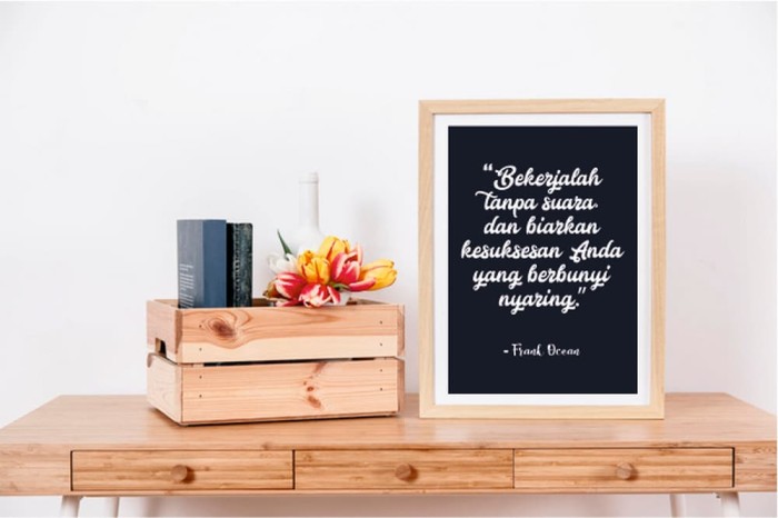 Jual Hiasan Dinding Kayu Rumah Minimalis Quote Frank Ocean - Kab. Kediri - CV Rumah Kreasi | Tokopedia