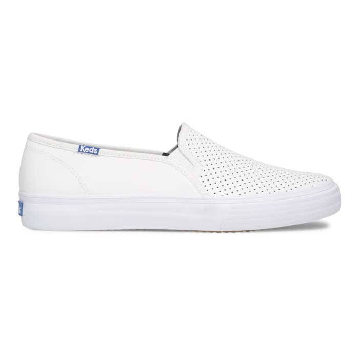 keds double decker slip on leather