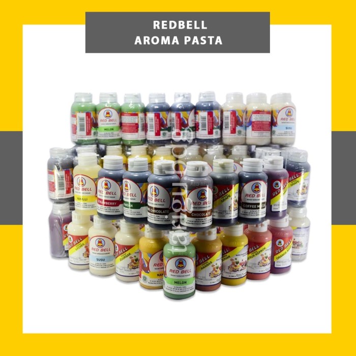 Jual RED BELL PERISA MAKANAN PASTA 55ML REDBELL AROMA 