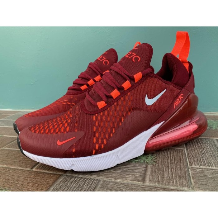 nike air max 270 orange red