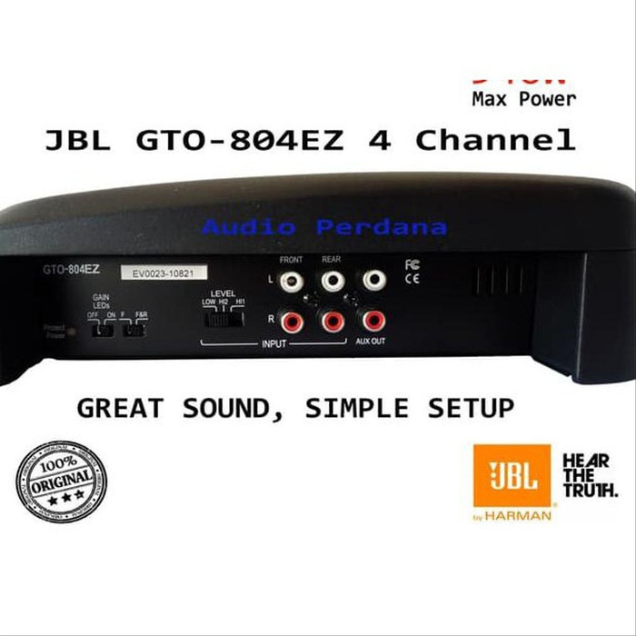 jbl gto 804ez