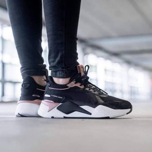 puma rs x trophy black rose