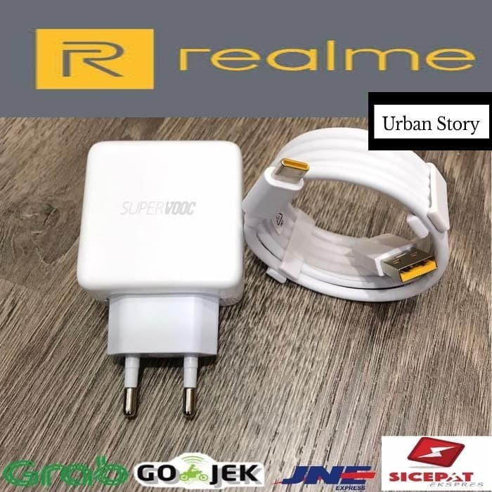 Jual ORIGINAL CHARGER REALME 5 PRO X XT X2 PRO SUPER VOOC