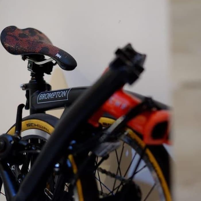F Aluminium Button Bracket Protector for Brompton Bicycle Folding Bike