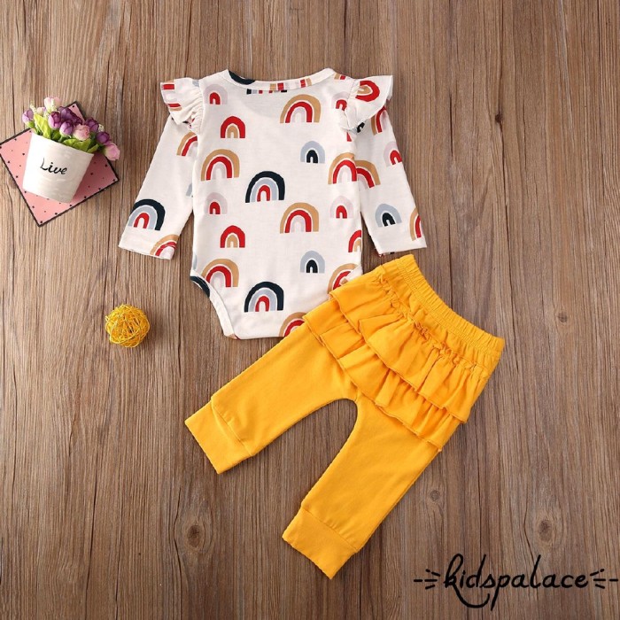 baby girl rainbow clothes