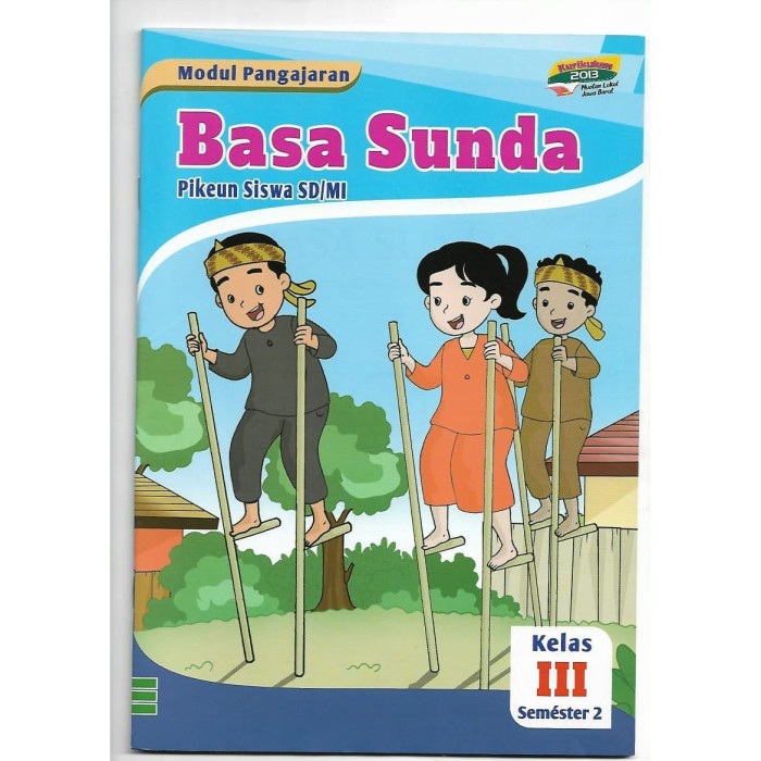 Buku Bahasa Sunda Kelas 3 Sd Kurikulum 2013 Revisi 2020 Download File Guru