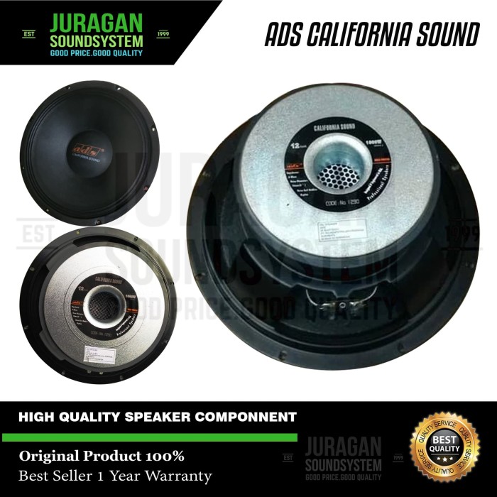 speaker ads 12 inch 1000 watt