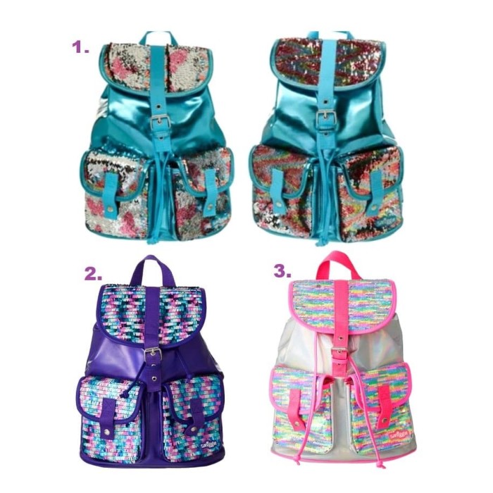 Jual SMIGGLE  SPARKLE GO GIRL BACKPACK TAS  BACKPACK 