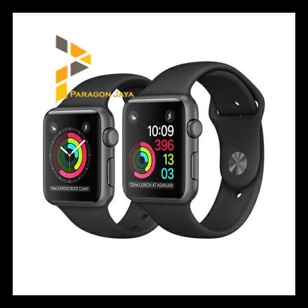 apple watch space grey black band