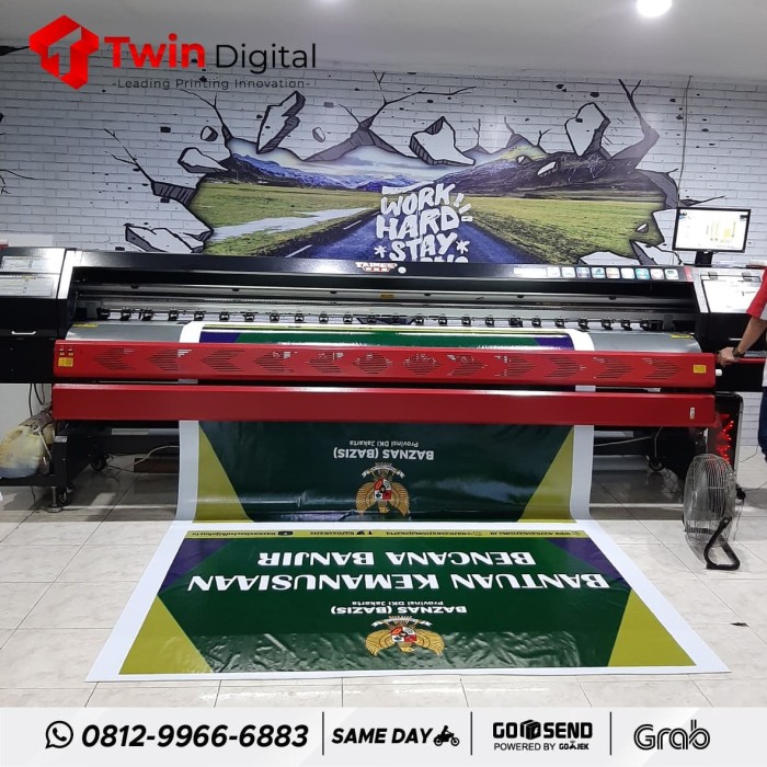 Jual CETAK SPANDUK / BANNER MURAH FLEXI CHINA 280