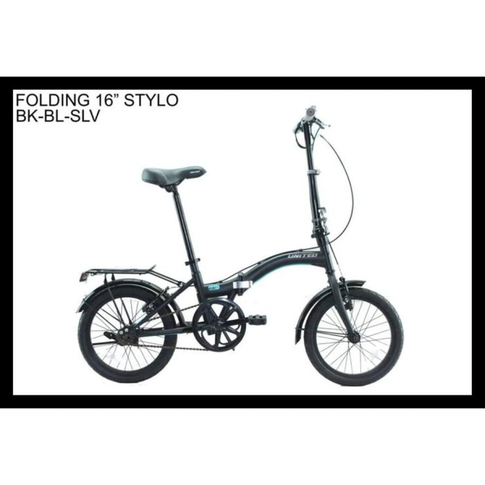 united folding bike stylo 16 inch