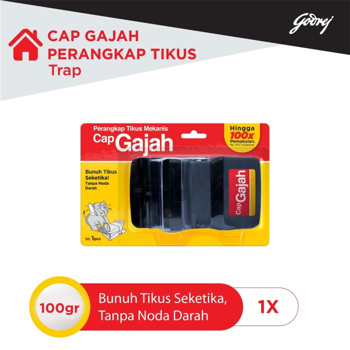 Promo Perangkap Tikus Mekanis Cap Gajah - Jakarta Selatan 