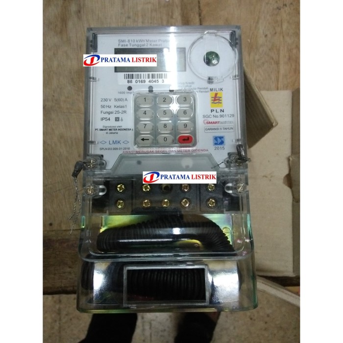 Jual KWH Smart Meter Digital 5(60)A SMI-810 SMART - Jakarta Pusat