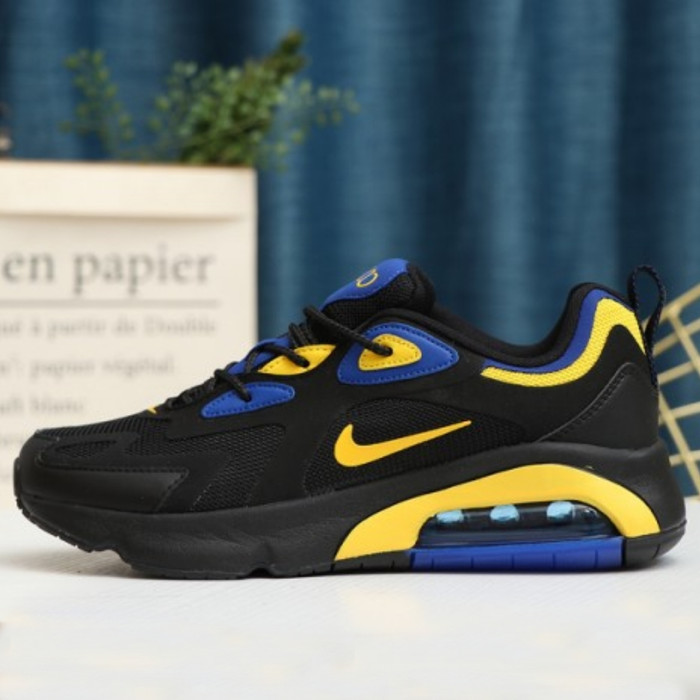 air max 200 black and yellow