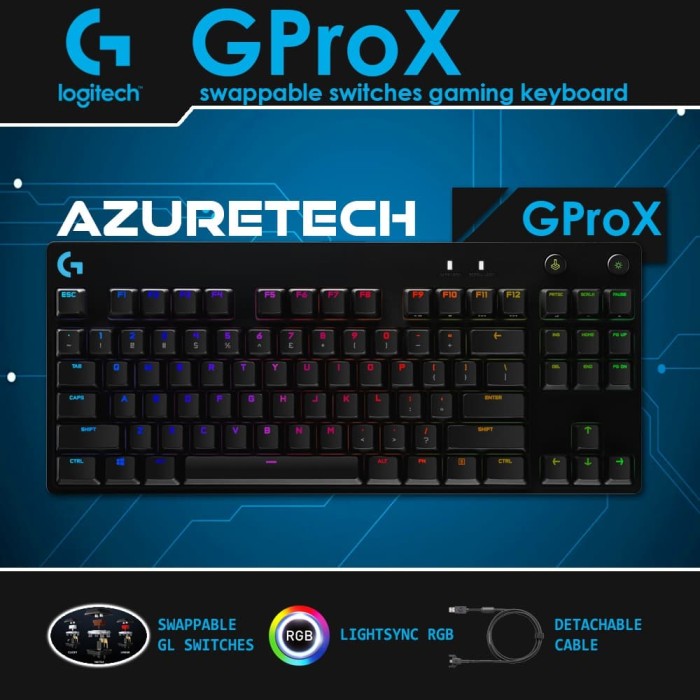 Jual Logitech GPro / G Pro X TKL Mechanical Gaming