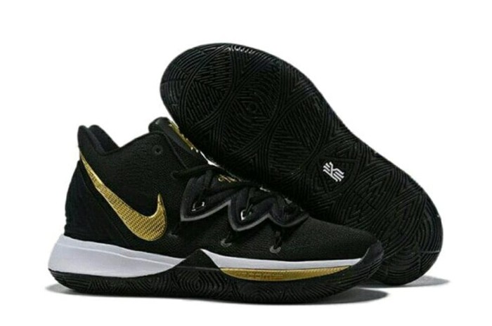 nike kyrie 5 black gold
