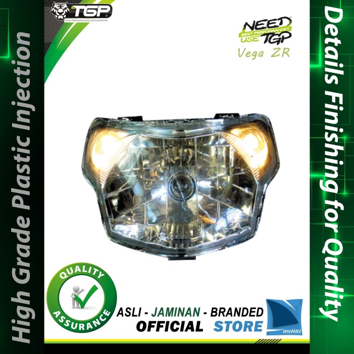 Jual Reflektor / Lampu Depan Yamaha Vega ZR KOMPLIT - Front Lamp Assy