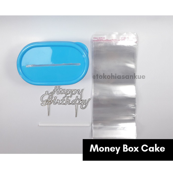 Foto Produk MONEY BOX / KOTAK UANG UNTUK MONEY CAKE dari Toko Hiasan Kue