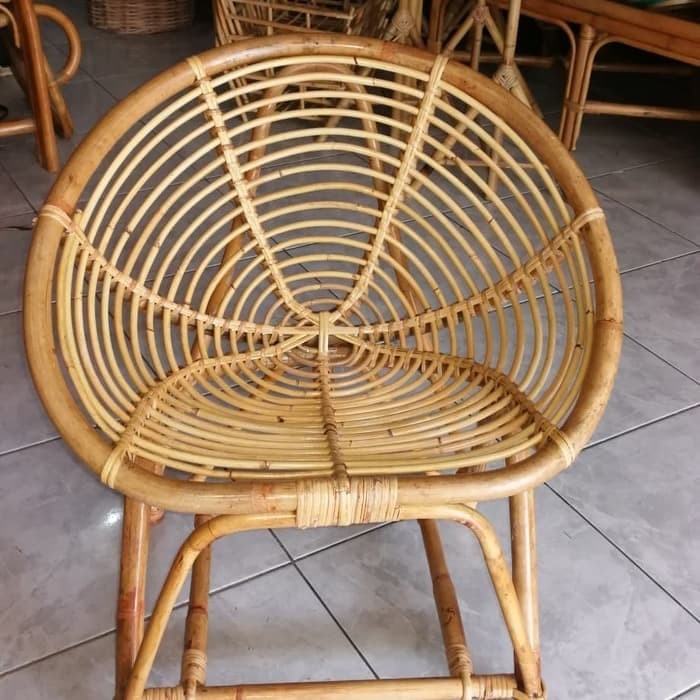 Jual kursi  rotan bulat  Kab Bantul SBR Furniture 