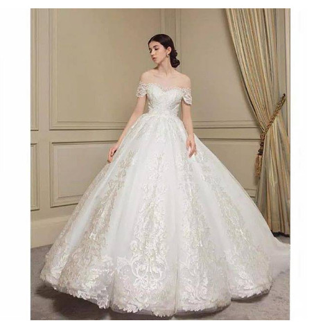 baju pengantin ball gown