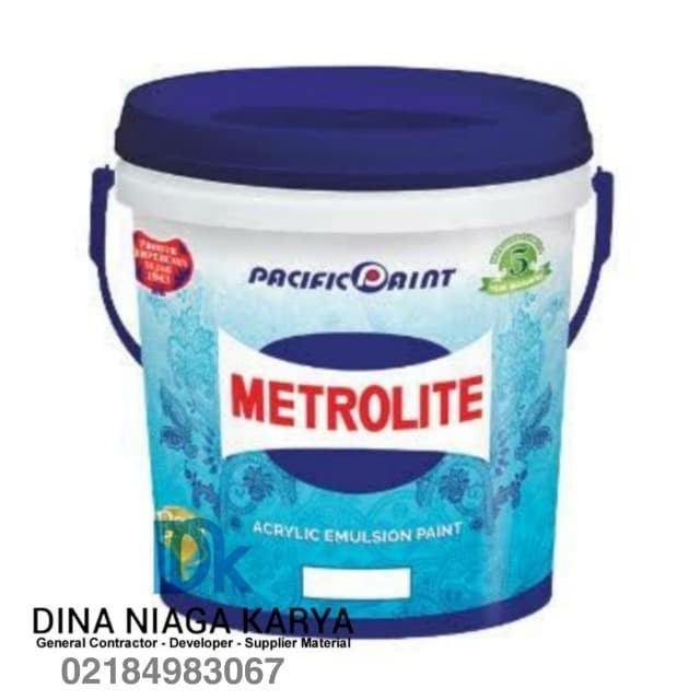 Jual CAT  METROLITE PUTIH 1  KG  CAT  TEMBOK  CAT  RUMAH  CAT  