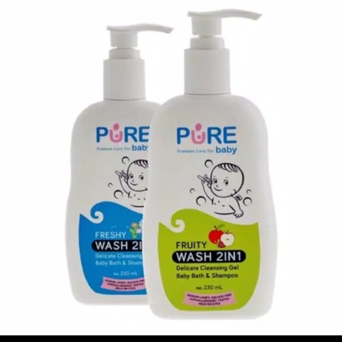 pure baby wash