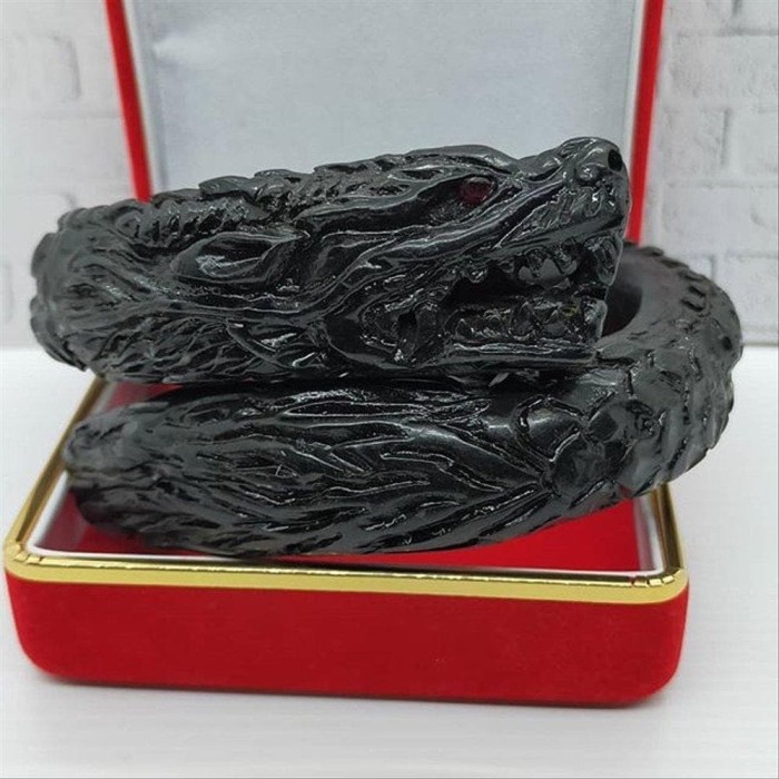 Jual jual gelang  AKAR  BAHAR HITAM  UKIR NAGA 0 Kota 