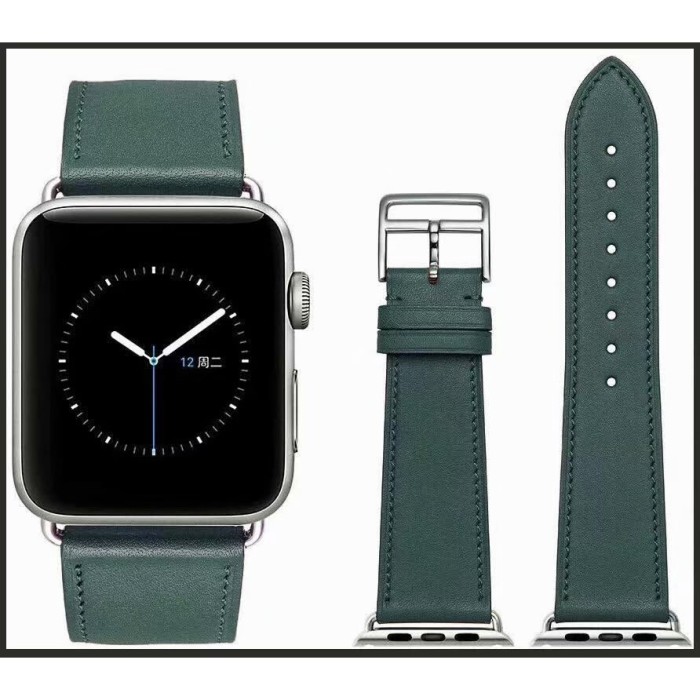 green phone on apple watch