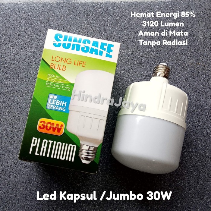 Foto Produk Lampu Led Kapsul / Led Jumbo 30W / 30 Watt dari Hindrajaya