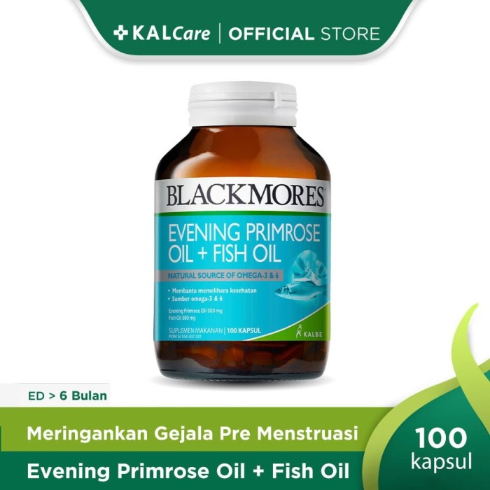 Jual Blackmores Evening Primrose Oil + Fish Oil (100 ...