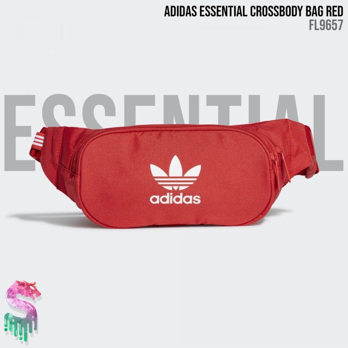 red adidas fanny pack