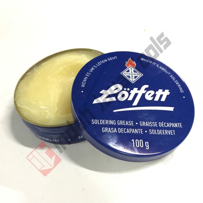 Jual LOTFETT 100 Gr Soldering Grease Pasta Solder Minyak Solder