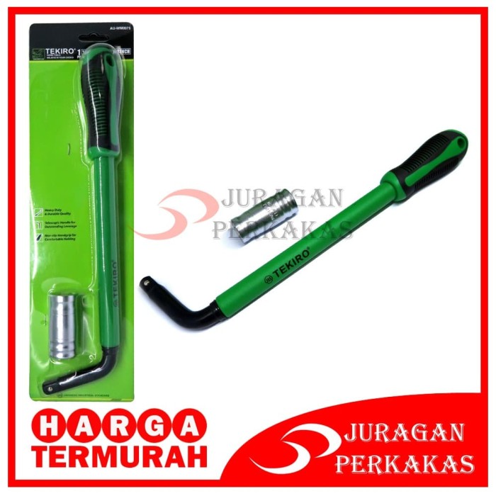 Jual TEKIRO KUNCI RODA TARIK 19 X 21 MM BAN MOBIL WHEEL MASTER WRENCH